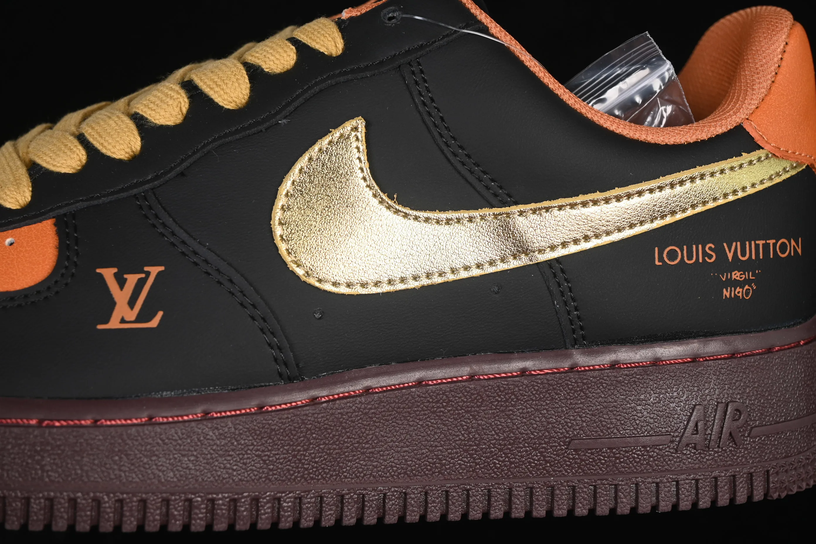 All Categories Nk Air Force 1 Air Force Series Nk Air Force 1 Low Air Force Low Nike Air Force 1'07 Low Year of the Horse Limited Edition Black and Red Gold Air Force 1 Low-top Casual Shoes FV3694-101